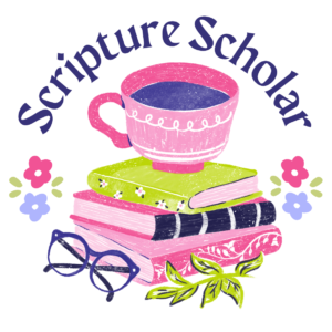 Scripture Scholar sticker
